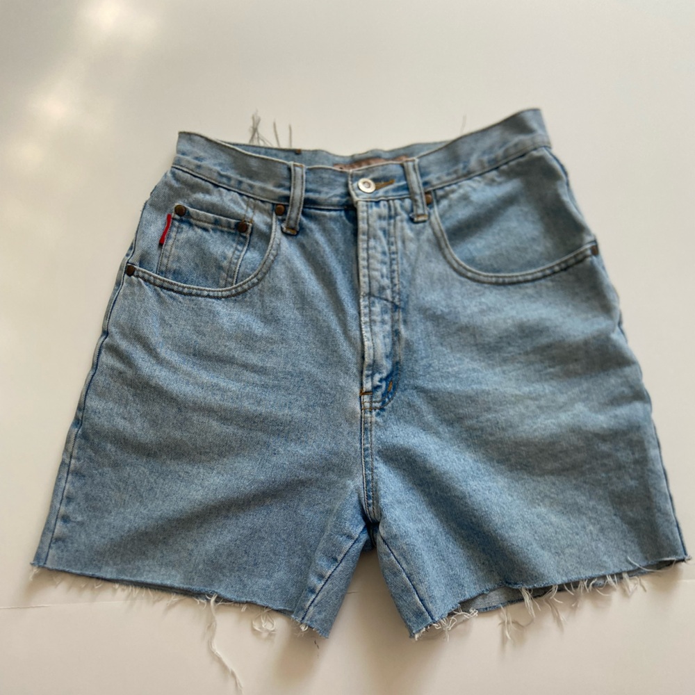 B.U.M. Equipment 100% Cotton Light Wash Denim Jorts Shorts Size 9